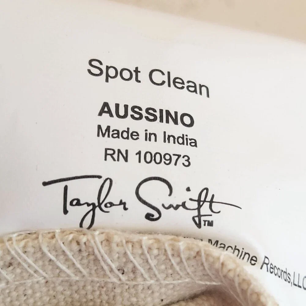 NEW Taylor Swift Red Era Canvas Tote Bag Swiftie School Beach Pool Gym Cute - Picture 5 of 9